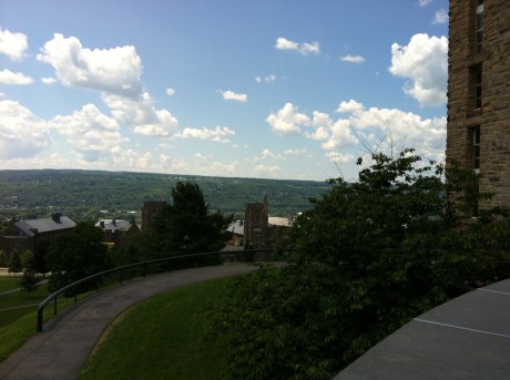 View From Cornell's Clock Tower